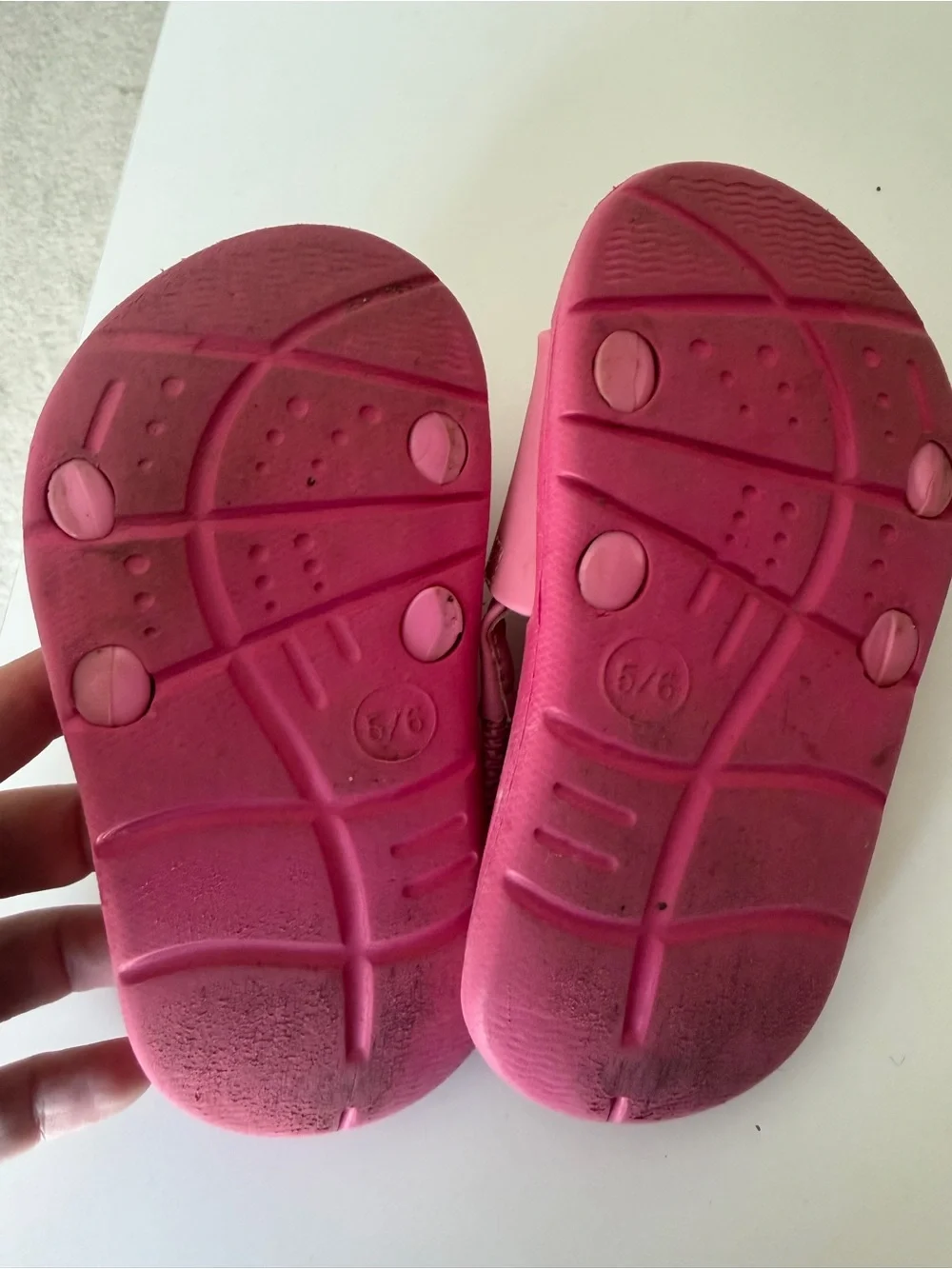 Minnie Mouse Pink Kids Slide Sandals